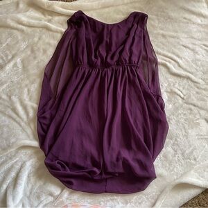 Purple Chiffon Bubble Dress